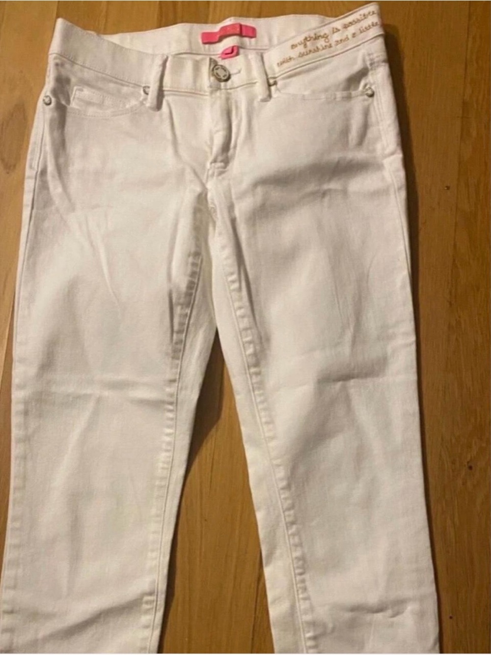 Lilly Pulitzer SIZE 00 South Ocean Crop Skinny Jean